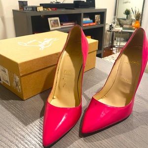 So Kate 120 patent-leather pumps